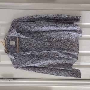 Long sleeve button up j.Crew floral shirt